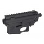 E&C M4 Receiver Set Marine Style Engraved (BK)