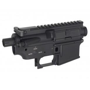 E&C M4 Receiver Set Marine Style Engraved (BK)