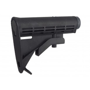 E&C M4A1 Style Stock with Tube (BK)
