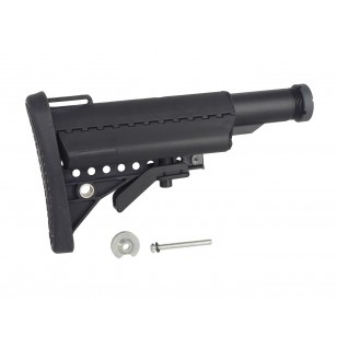 E&C Vltor Style Stock with Tube (BK)