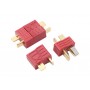 Deans Style T-Plug Connectors & Heat Shrink (5 Pairs)
