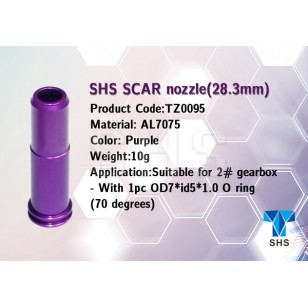 SHS SCAR Aluminium Nozzle (28.3mm)