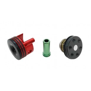 XT V2/V3 Cylinder Head, Piston Head, Nozzle (Wide Pad / POM / 21mm)