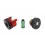 XT V2/V3 Cylinder Head, Piston Head, Nozzle (Wide Pad / POM / 21mm)
