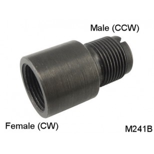 ZCI CW to CCW Thread Adapter (14mm Outer Barrel)