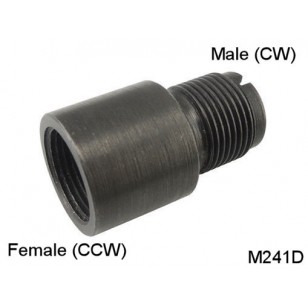 ZCI CCW to CW Thread Adapter (14mm Outer Barrel)