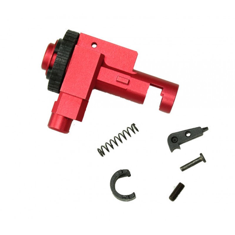 Dial Hop Up Chamber CNC Aluminium V2 / M-Series / Red ZCI Airsoft Rotary 