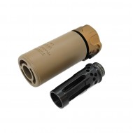 SureFire Warden Style QD Suppressor 3.7 Inch (Dark Earth)