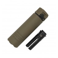 SureFire Socom 556 Style QD Suppressor 5.3 Inch (Dark Earth)