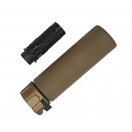 SureFire Warden Style QD Suppressor 5.3 Inch (Dark Earth)