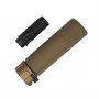 SureFire Warden Style QD Suppressor 5.3 Inch (Dark Earth)